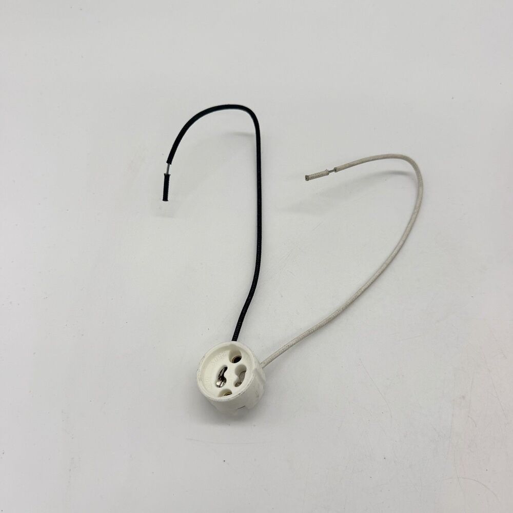Leviton Ceramic GU10 Twist Lock Light Bulb Socket Lampholder Wire Leads